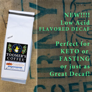 toomers coffee roasters flavored decaf low acid